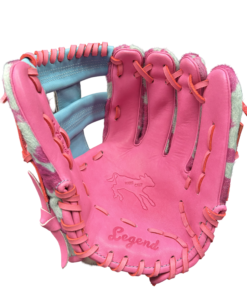 Baseball Glove Teal x Hot Pink